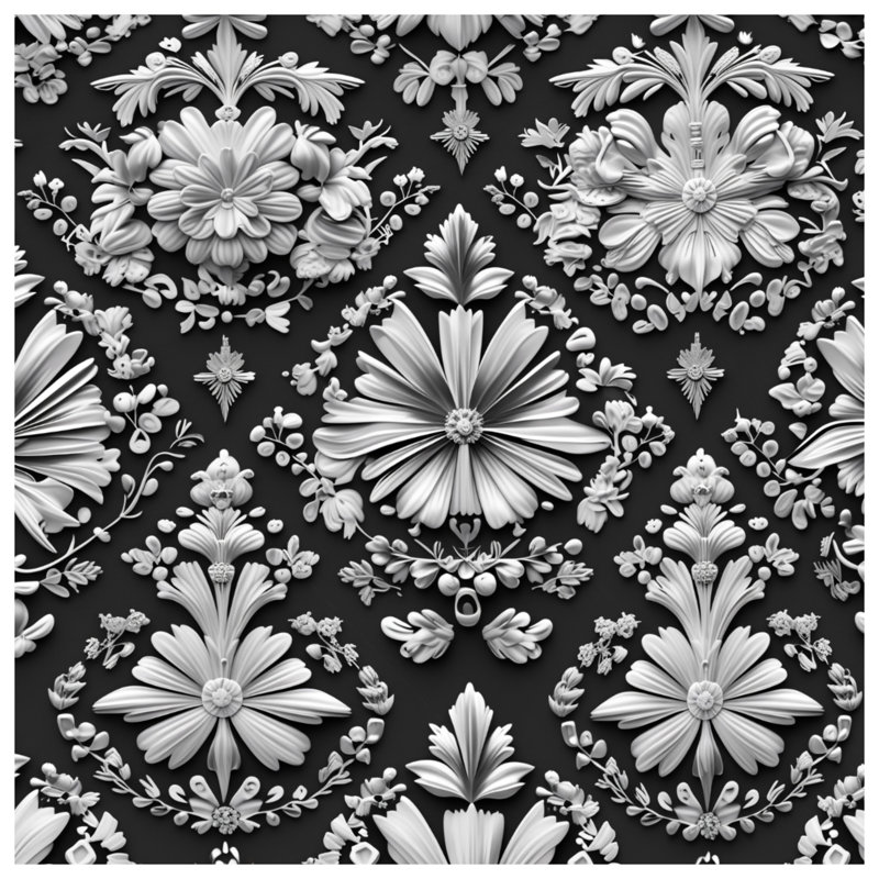 Rideaux de douche Floral, 70in W x 84in H