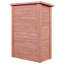 Cedar Wooden Heavy Duty Lean-To Storage Shed With Single Door