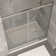 50" - 54" W x 70" H Bypass Single Sliding Semi-Frameless Shower Door