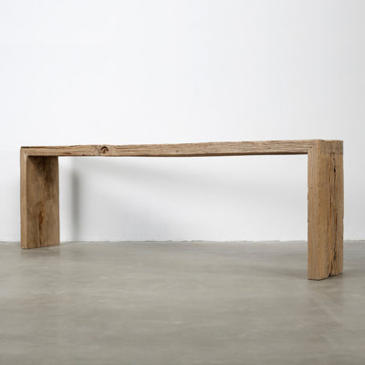 120'' W Solid Wood Console Table