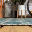 Tapis d'intérieur / extérieur bleu sarcelle / gris Hague-74074054