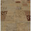 Tapis tibétain moderne 6 pi x 9 pi dans une palette chaude de brun / beige