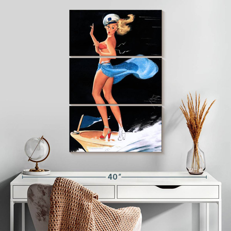 Leisha Can You Tie This, 32" H x 20" W