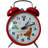 Quartz Movement / Crystal Alarm Tabletop Clock Red