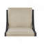 Fauteuil en cuir Sling - poivre