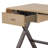 Danton Gold Aluminum Rectangular Writing Desk