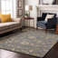 Tapis floral Goulven AMF1006 lavable à la machine de qualité supérieure-114160329