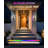 11.73" RGB Outdoor Led Wall Sconce with Water Glass,Set of 2-990810640