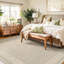 Abstract Grey Beige Area Rug-720607991