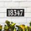 Woodgrain Mid-Century Rectangle Plaque, Standard Wall 1-line-94345459-94413653