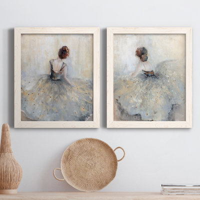 " Beautiful Contemplation " 2 - Pieces