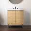 Aubert 30'' Single Bathroom Vanity with Ceramic Top-96677692