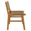 Chaise d'extérieur en bois de teck Rowe