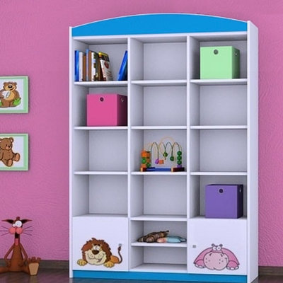 Danielle 183 cm H X 132 cm W Kids Cube Bookcase