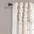 Cotton Blend Semi Sheer Curtain Single Panel-391417524
