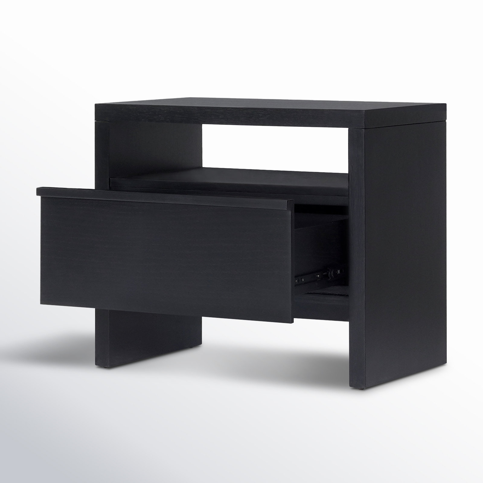 Sedona Mahogany Nightstand, Black