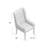 Dora Upholstered Wingback Arm Chair-683562249-683650831