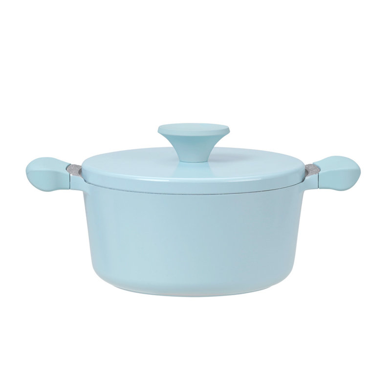 Randy Standard Pot with Lid, Blue