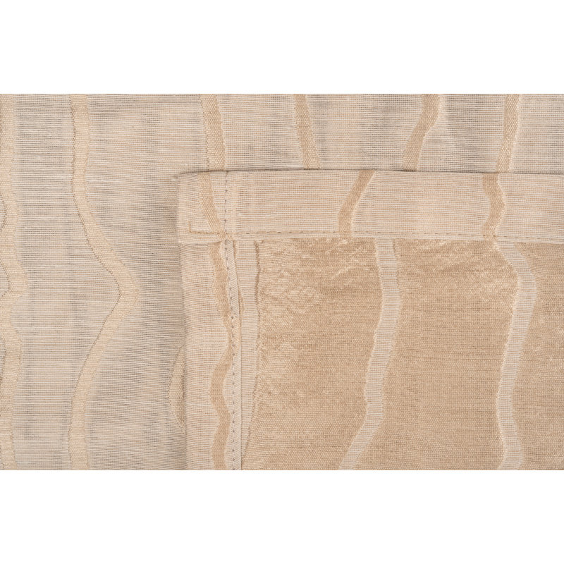 Stream Eyelet Room Darkening Curtain, Sand