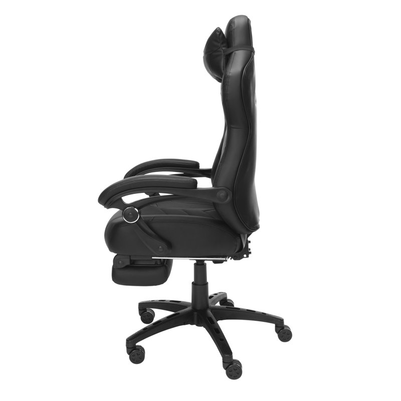 RESPAWN 110 Pro Ergonomic Gaming Chair with Footrest for Adults - Comfortable Office Gaming Recliner with Lumbar Support and Headrest, Racing Style Video Game Chairs for Computer Gamer