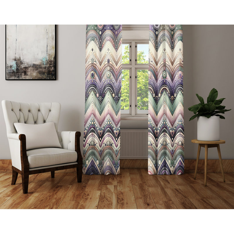 Window Curtains, 20" W x 82" L
