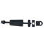 6" Forged Iron Curled Surface Bolt