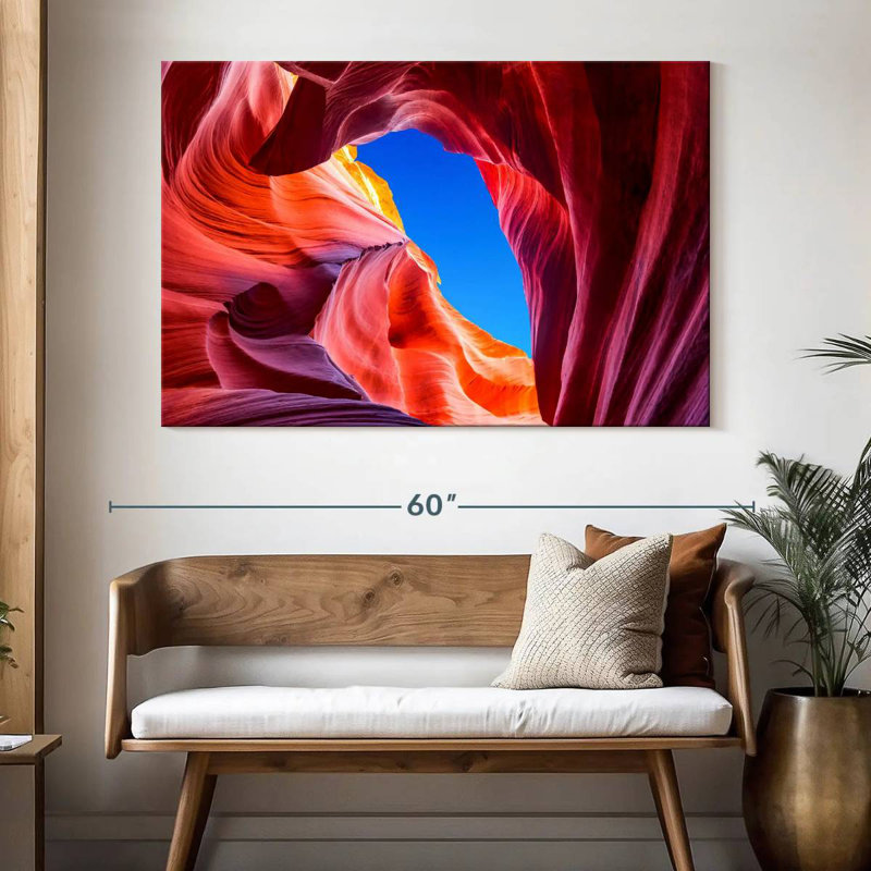 Alvord superbe Antelope Canyon, Arizona, H 34 po x l 51 po