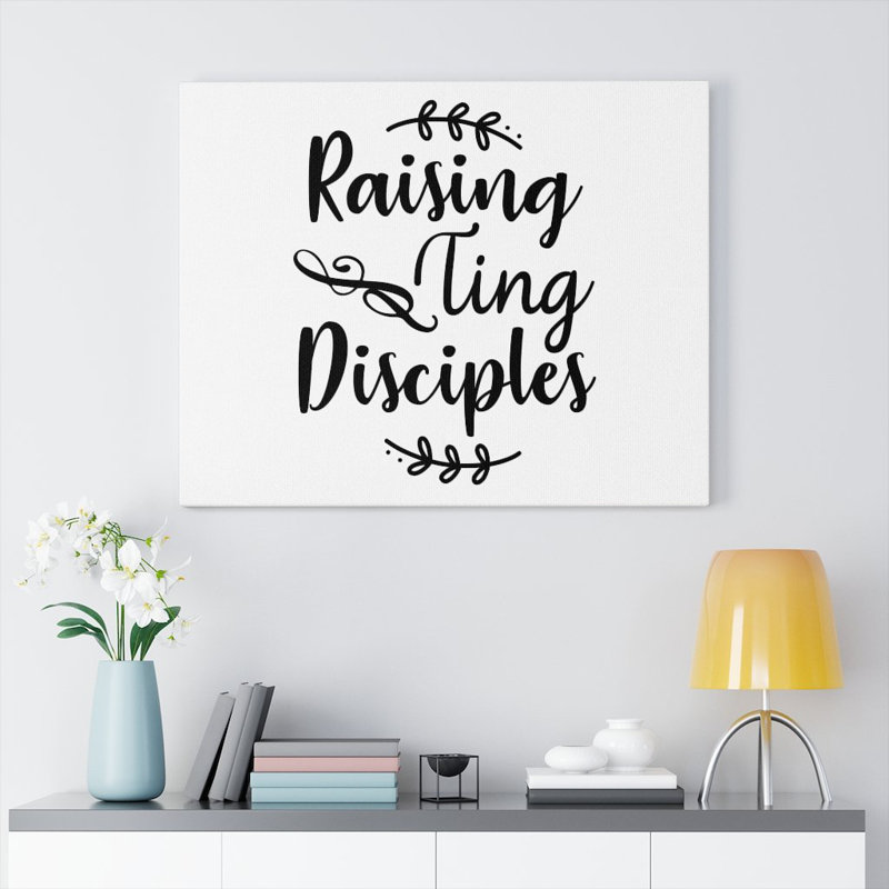 Raising Ting Disciples - Wrapped Canvas Print, 46cm H x 61cm W