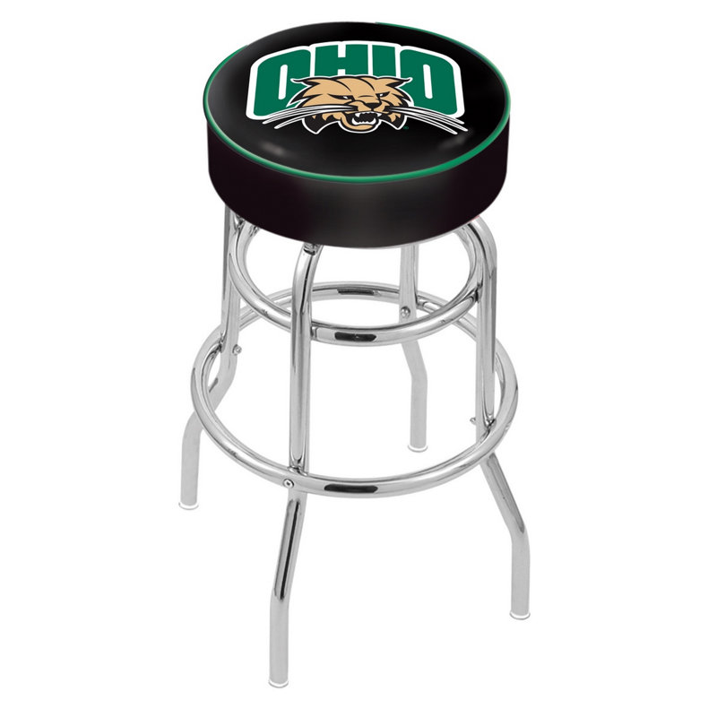 NCAA Swivel Bar & Counter Stool, Bar Stool (30" Seat Height), Ohio University