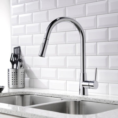 Belfry Kitchen Freelon Pull Out Kitchen Faucet