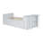 Twin Size Jin with Desk, Storage Shelf, Trundle and 3 Drawers-1581893759