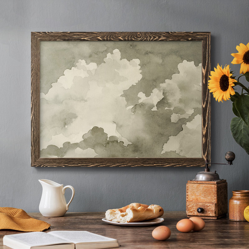 Antique Sky I, reproduction d'art sur toile, Noyer, H 26 po x l 38 po x P 1,5 po