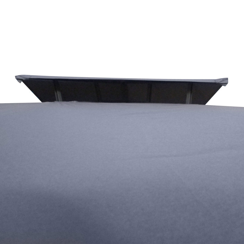 Patio Gazebo, Double Roof Outdoor Gazebo Canopy Shelter With Screen Decorate Corner Frame, For Garden, Lawn, Backyard And Deck