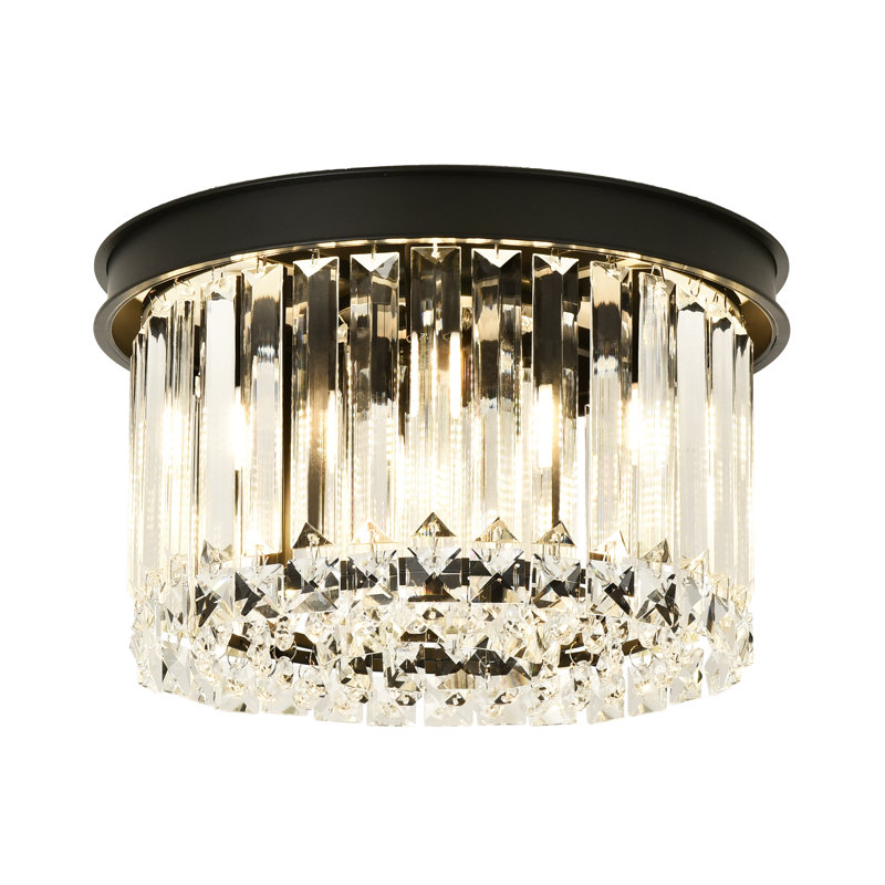 Plafonnier encastré Maybrie, Noir mat