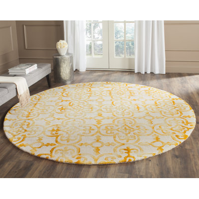 Lumsden Hand Tufted Wool Moroccan Rug