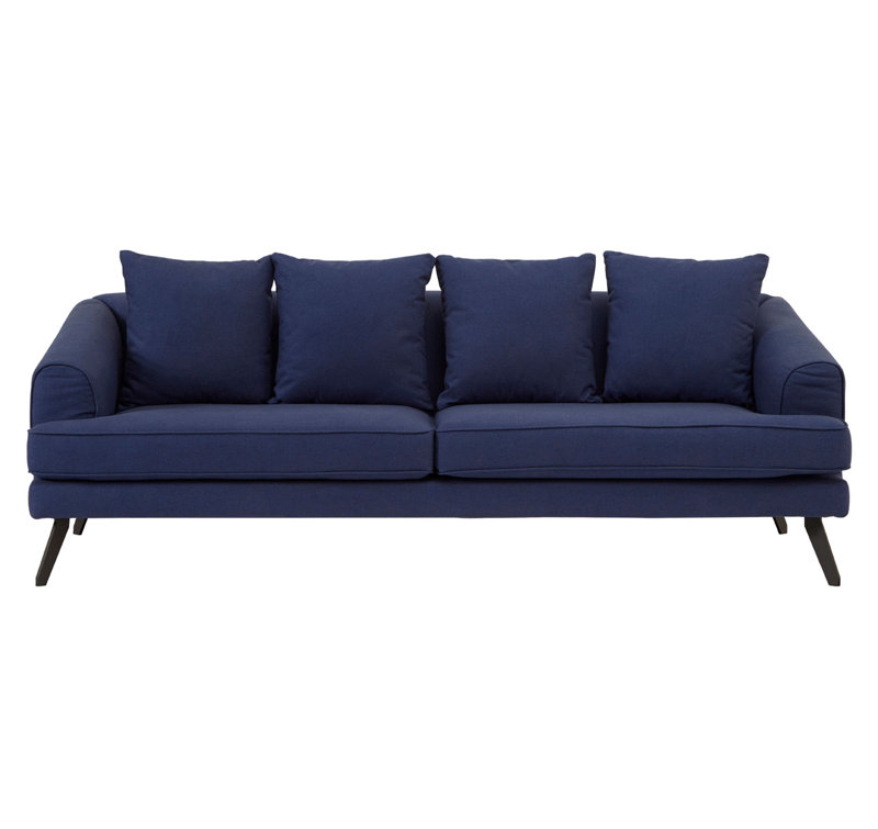 Treadwell 3 Seater Sofa, Navy