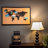 Stately Shapes 29" H Modern Black Accent Table Lamp with White Shade