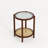 Bay Isle Home Round Rattan Coffee Table with Glass Top-675633288-676772000