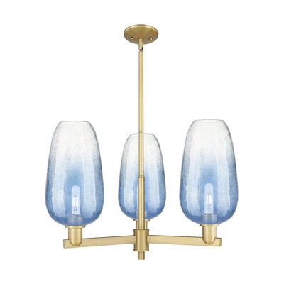 Godalming - 3 Light Stem Hung Chandelier