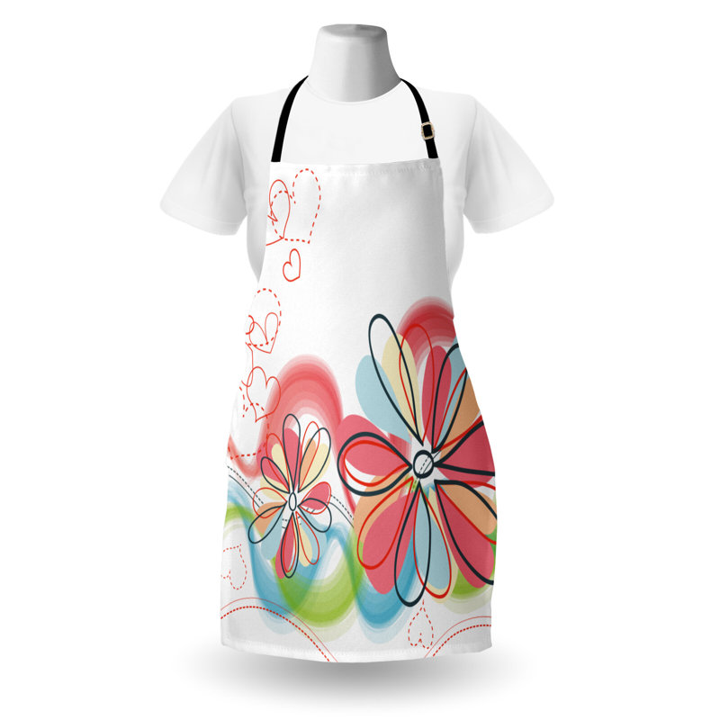 Tablier floral