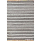 Scandinavian One-of-a-Kind Rectangle 4'6" X 6'8" Area Rug