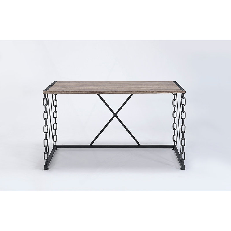 Bureau d'écriture de style industriel