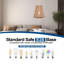 Luminaire suspendu 1 lumière Clemmie-230846324-230846327