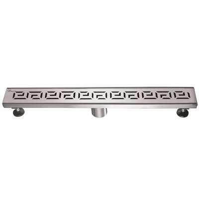 24 Inch Long Stainless Steel Linear Floor Shower Drain