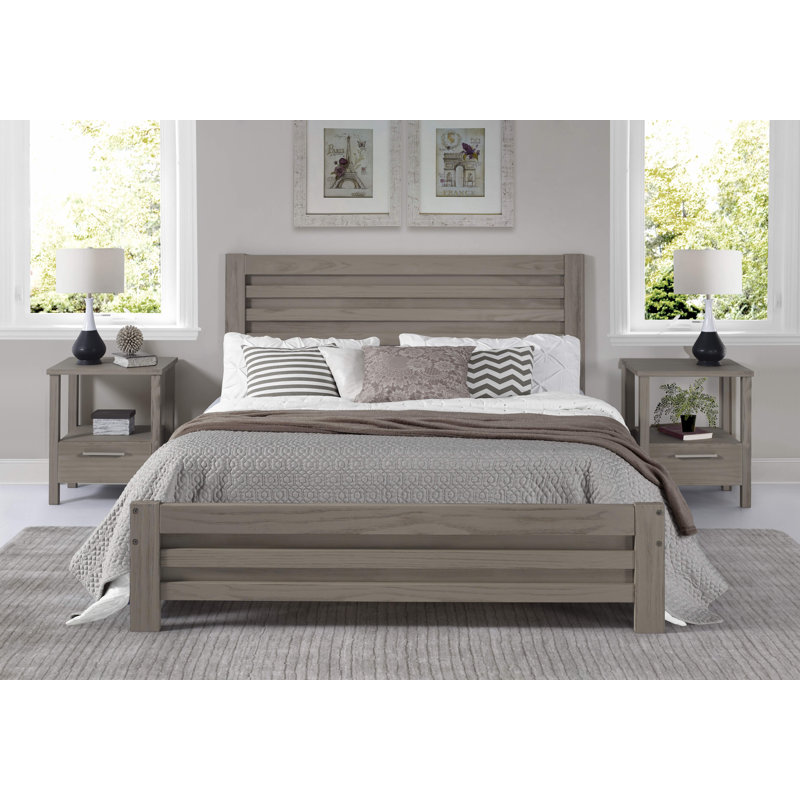 Esser Solid Wood Piece Bedroom Set