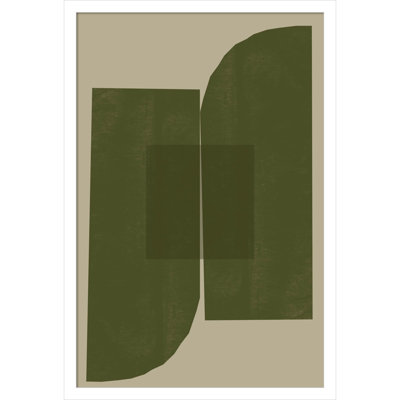 Percey "Green Composition 2" Print
