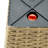 2-Pack Smart Self-Watering Square Planter For Indoor And Outdoor - Hand Woven Wicker - Brown-149235084