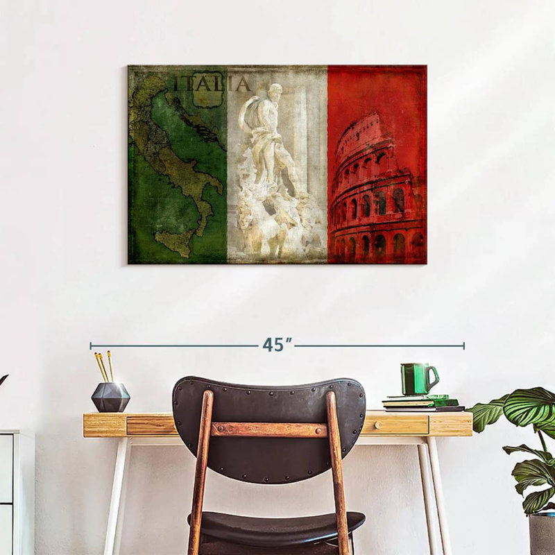 Borges Brava Italia, 24" H x 36" W