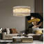 Lustre en cristal à deux niveaux-130217968