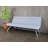 Willow Lounge Reception Armless Sofa Steel Legs-128999531-56005165-128999533
